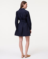 Weekend Belted Mini Shirtdress carousel Product Image 2