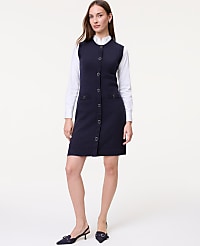 Button Sweater Dress carousel Product Image 1