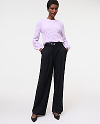 Honeycomb Cable Crew Neck Sweater carousel Product Image 3