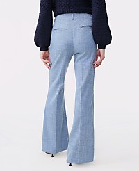 The Margot Trouser in Herringbone carousel Product Image 3
