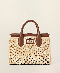 Woven Straw Tote carousel Product Image 1
