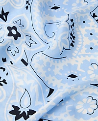 Bandana Print Oversized Silk Scarf carousel Product Image 2