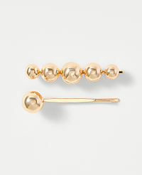 Metal Ball Hair Clip Set carousel Product Image 1