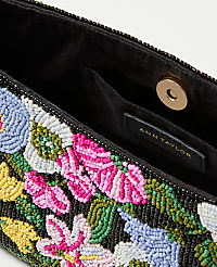 Beaded Floral Clutch carousel Product Image 2