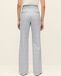 The Petite Mid Rise Trouser in Plaid carousel Product Image 3