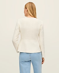 Tweed Peplum Jacket carousel Product Image 2