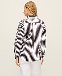 Striped Oversized Pocket Shirt carousel Product Image 2