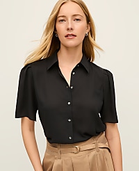 Petite Button Down Shirt carousel Product Image 1
