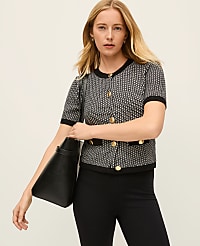 Geo Stitch Cardigan carousel Product Image 1