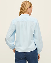 Embroidered Collar Blouse carousel Product Image 2