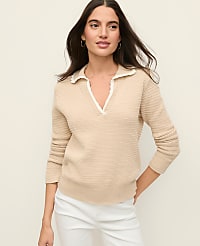 Scallop Collar Sweater carousel Product Image 1