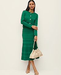 Petite Pointelle Mixed Stitch Skirt carousel Product Image 1