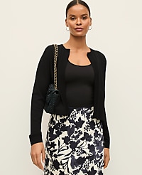 Open Crop Cardigan carousel Product Image 1
