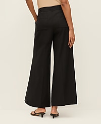 The Belted Wide-Leg Ankle Pant carousel Product Image 3
