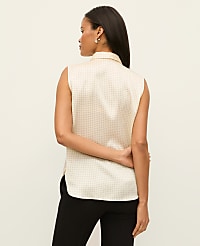 Dotted Sleeveless Shirt carousel Product Image 2