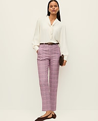 The High Rise Everyday Ankle Pant in Plaid carousel Product Image 4