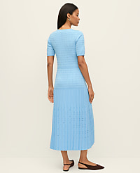 Mixed Stitch Sweater Dress carousel Product Image 2