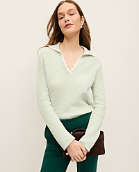 Scallop Collar Sweater carousel Product Image 1
