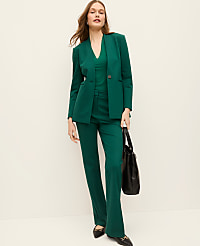 The Petite Skinny Flare Trouser in Ponte carousel Product Image 1