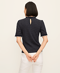 Scalloped Ruffle Trim Top carousel Product Image 2