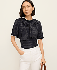 Scalloped Ruffle Trim Top carousel Product Image 3