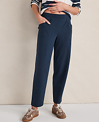 Haven Well Within Organic Cotton Interlock Barrel Leg Pants carousel Product Image 1