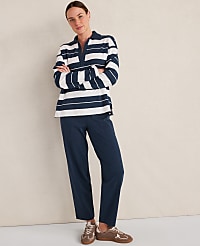 Haven Well Within Organic Cotton Interlock Barrel Leg Pants carousel Product Image 4
