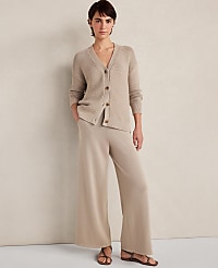 Haven Well Within Organic Cotton Link Stitch Cardigan carousel Product Image 3