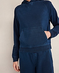 Haven Well Within Indigo Cotton Terry Hoodie carousel Product Image 3
