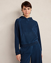 Haven Well Within Indigo Cotton Terry Hoodie carousel Product Image 1