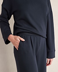 Haven Well Within Soft Knit Wide Leg Pleated Pants carousel Product Image 3