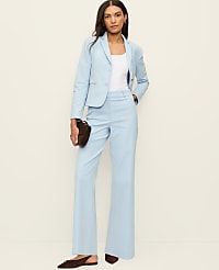 The Petite Wide-Leg Pant in Doubleweave carousel Product Image 4