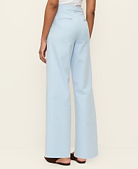 The Petite Wide-Leg Pant in Doubleweave carousel Product Image 3
