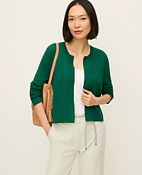 Open Crop Cardigan carousel Product Image 1