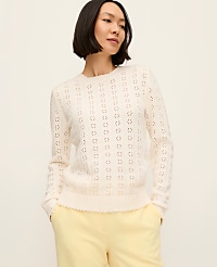Cozy Pointelle Sweater carousel Product Image 1