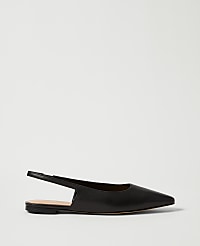 Leather Slingback Flat carousel Product Image 1