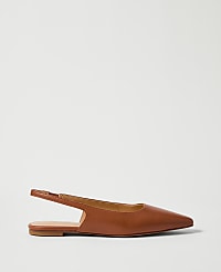 Leather Slingback Flat carousel Product Image 1
