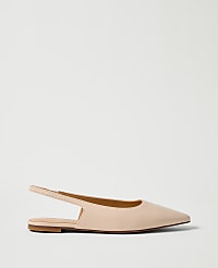Leather Slingback Flat carousel Product Image 1