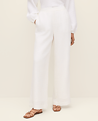 The Petite Easy Fit Wide-Leg Pant in Cotton Gauze carousel Product Image 2