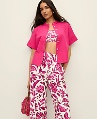 Stand Collar Poplin Blouse carousel Product Image 1