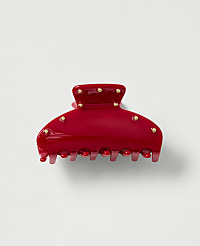 Studded Acetate Hair Clip carousel Product Image 1