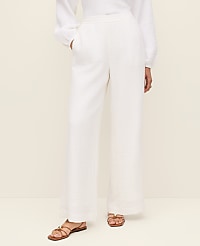 The Easy Fit Wide-Leg Pant in Cotton Gauze carousel Product Image 2