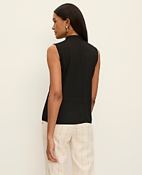 Pintucked Sleeveless Shirt carousel Product Image 2