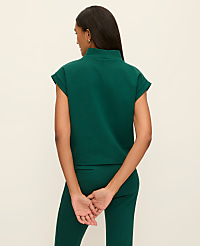 Mock Neck Knit Shell carousel Product Image 2