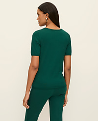 Petite Easy Sweater Tee carousel Product Image 2