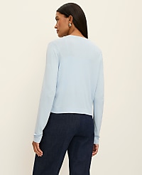 Petite Open Crop Cardigan carousel Product Image 2