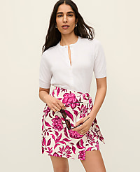 Short Sleeve Linen Ann Cardigan carousel Product Image 1