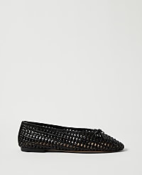 Weekend Woven Bow Ballet Flat carousel Product Image 1
