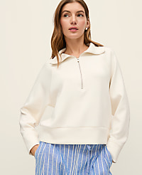 Weekend Half-Zip Sweatshirt carousel Product Image 1