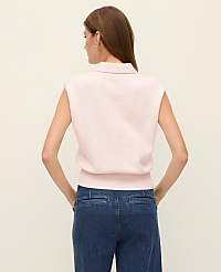 Weekend Collared Sweater Vest carousel Product Image 2